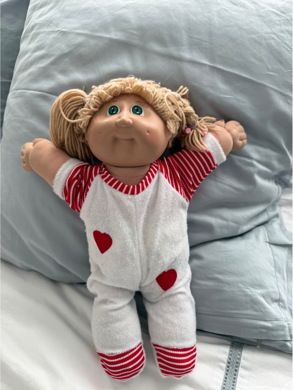 Vintage 1984 Coleco Cabbage Patch Kid Red Heart Outfit